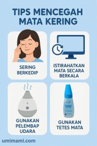 mencegah mata kering