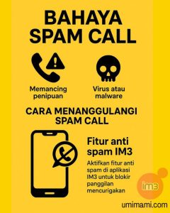 bahaya spam call